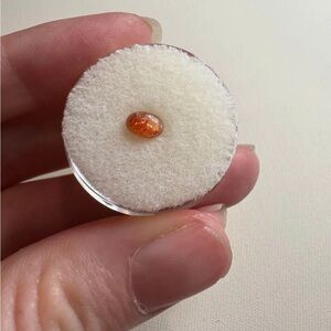 Natural Sunstone Oval Cabachon .55ct